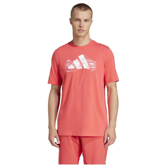 Adidas Ανδρική κοντομάνικη μπλούζα Tennis Logo Graphic Tee